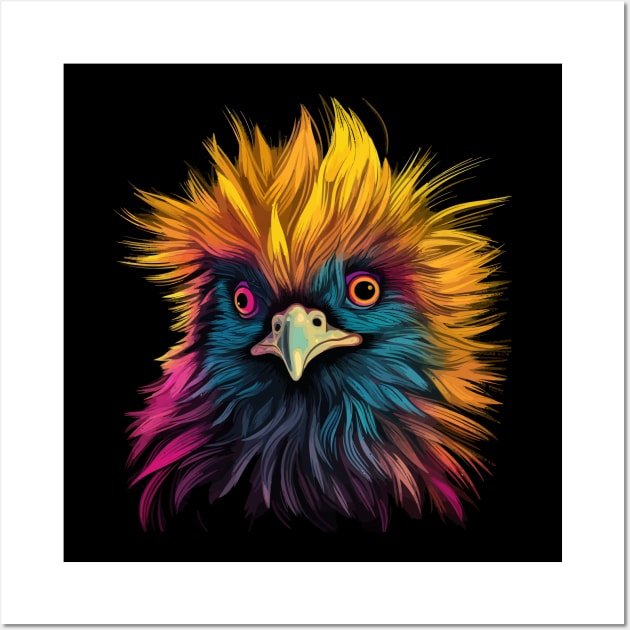 Silkie Coloring Book Wall Art by JH Mart